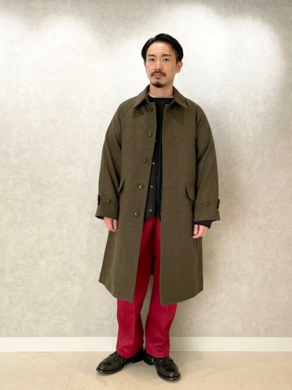 ジャーナルスタンダード レリューム バルマカーンコート カーキ コーデュロイ L ジャーナルスタンダード レリューム JOURNAL STANDARD relume 《予約