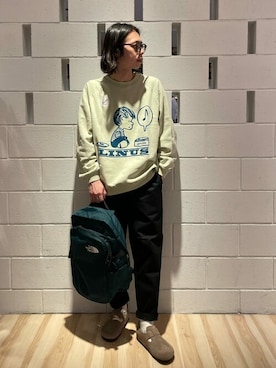 「JOURNAL STANDARD relume（ジャーナルスタンダード　レリューム）のアイテム（その他シューズ）」を使った、JOURNAL STANDARD relumeさん（メンズ・170cm）の冬コーディネート