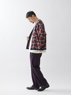 「ARMY TWILL（アーミーツイル）のアイテム（Tシャツ/カットソー）」を使った、JOURNAL STANDARD relumeさん（メンズ・170cm）の春コーディネート