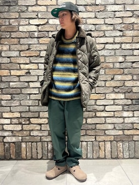 「JOURNAL STANDARD relume（ジャーナルスタンダード　レリューム）のアイテム（その他シューズ）」を使った、JOURNAL STANDARD relumeさん（メンズ・167cm）の秋コーディネート