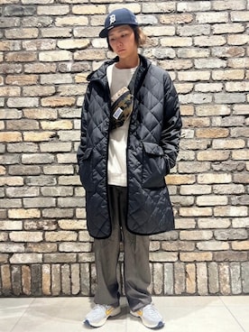 「オンオフ兼用」｜「アイテム（ダウンジャケット/コート）」を使った、JOURNAL STANDARD relumeさん（メンズ・169cm）の秋コーディネート