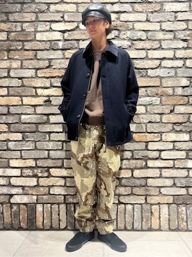 「JOURNAL STANDARD relume（ジャーナルスタンダード　レリューム）のアイテム（ブルゾン）」を使った、JOURNAL STANDARD relumeさん（メンズ・169cm）の秋コーディネート
