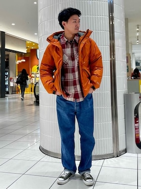 「JOURNAL STANDARD relume（ジャーナルスタンダード　レリューム）のアイテム（ダウンジャケット/コート）」を使った、JOURNAL STANDARD relumeさん（メンズ・170cm）の秋コーディネート