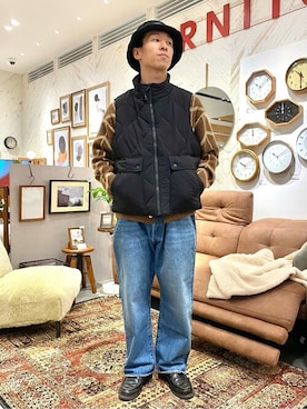 「リバーシブル」｜「アイテム（その他アウター）」を使った、JOURNAL STANDARD relumeさん（メンズ・173cm）の秋コーディネート
