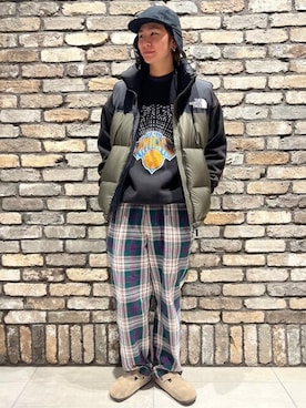 「JOURNAL STANDARD relume（ジャーナルスタンダード　レリューム）のアイテム（帽子）」を使った、JOURNAL STANDARD relumeさん（メンズ・169cm）の秋コーディネート