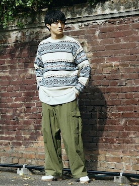 JOURNAL STANDARD relumeさん（メンズ・176cm）の冬コーディネート