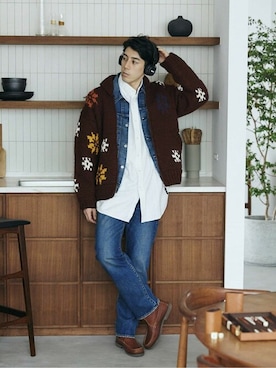 JOURNAL STANDARD relumeさん（メンズ・179cm）の冬コーディネート