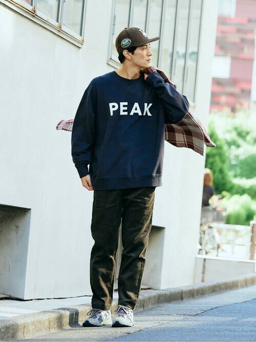 【ICHI様】snow peak ジャーナルスタンダード別注 スウェット 黒 L セール】【SNOWPEAK / スノーピーク】別注 クルーネック