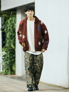 JOURNAL STANDARD relumeさん（メンズ・176cm）の冬コーディネート