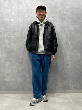 「SKOOKUM（スクーカム）のアイテム」を使った、JOURNAL STANDARD relumeさん（メンズ・178cm）の冬コーディネート