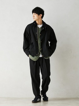 JOURNAL STANDARD relumeさんの（Barbour | バーブァー）を使ったコーディネート