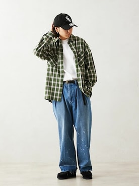 「アイテム（その他シューズ）」を使った、JOURNAL STANDARD relumeさん（メンズ・169cm）の冬コーディネート
