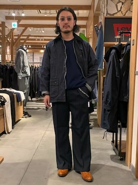 「JOURNAL STANDARD relume（ジャーナルスタンダード　レリューム）のアイテム（その他アウター）」を使った、JOURNAL STANDARD relumeさん（メンズ・173cm）の春コーディネート