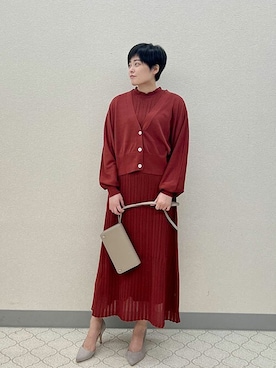 「ニットアップ」｜MKミッシェルクランさん（レディース・158cm）の夏コーディネート