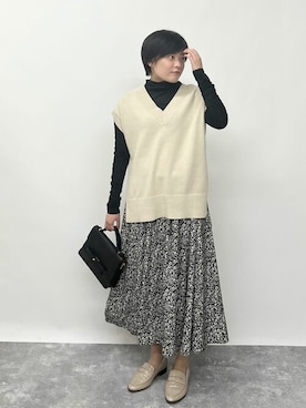 MKミッシェルクランさん(レディース・158cm)の秋コーディネート