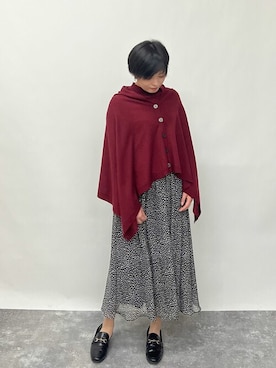 MKミッシェルクランさん(レディース・158cm)の秋コーディネート