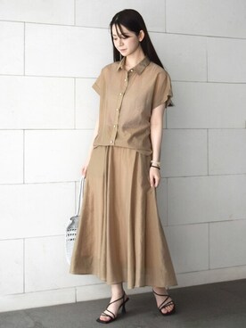 MKミッシェルクランさん（レディース・160cm）の夏コーディネート
