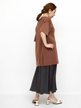 MKミッシェルクランさん（レディース・156cm）の夏コーディネート