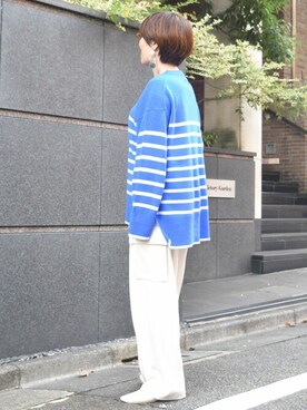 MKミッシェルクランさん(レディース・155cm)の冬コーディネート