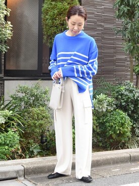 MKミッシェルクランさん(レディース・156cm)の冬コーディネート