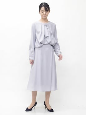 MKミッシェルクランさん（レディース・156cm）の冬コーディネート