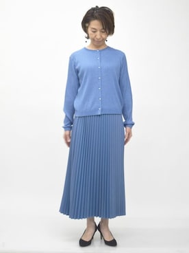「デニムライク」｜MKミッシェルクランさん（レディース・158cm）の春コーディネート