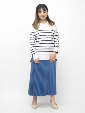 MKミッシェルクランさん(レディース・153cm)の春コーディネート