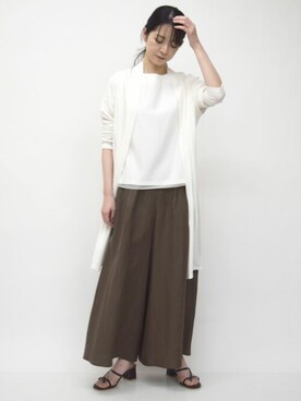 MKミッシェルクランさん（レディース・160cm）の春コーディネート