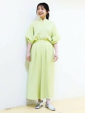 MKミッシェルクランさん（レディース・159cm）の夏コーディネート