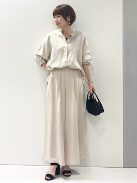 MKミッシェルクランさん（レディース・157cm）の夏コーディネート