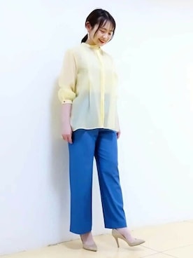 MKミッシェルクランさん（レディース・159cm）の夏コーディネート