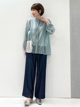 MKミッシェルクランさん（レディース・157cm）の夏コーディネート