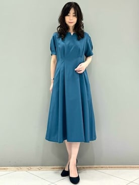 「MKミッシェルクラン」｜「アイテム（ワンピース）」を使った、MKミッシェルクランさん（レディース・157cm）の夏コーディネート
