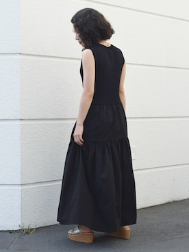 「MKミッシェルクラン」｜「アイテム（ワンピース）」を使った、MKミッシェルクランさん（レディース・153cm）の夏コーディネート