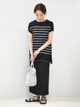 MKミッシェルクランさん（レディース・156cm）の夏コーディネート