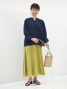 MKミッシェルクランさん（レディース・165cm）の夏コーディネート