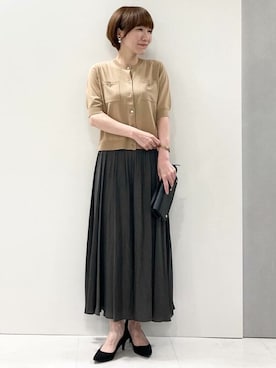 MKミッシェルクランさん（レディース・157cm）の夏コーディネート