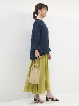 MKミッシェルクランさん（レディース・165cm）の秋コーディネート