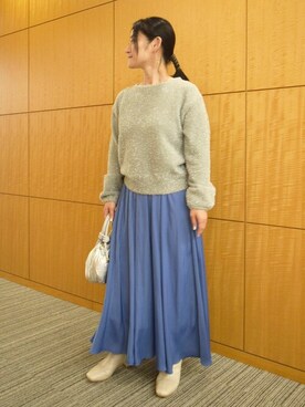 MKミッシェルクランさん(レディース・151cm)の秋コーディネート