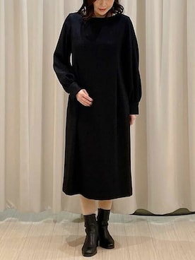 「OFUON（オフオン）のアイテム」を使った、MKミッシェルクランさん（レディース・153cm）の秋コーディネート