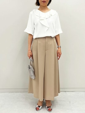 「ＵＶカット」｜MKミッシェルクランさん（レディース・157cm）の夏コーディネート