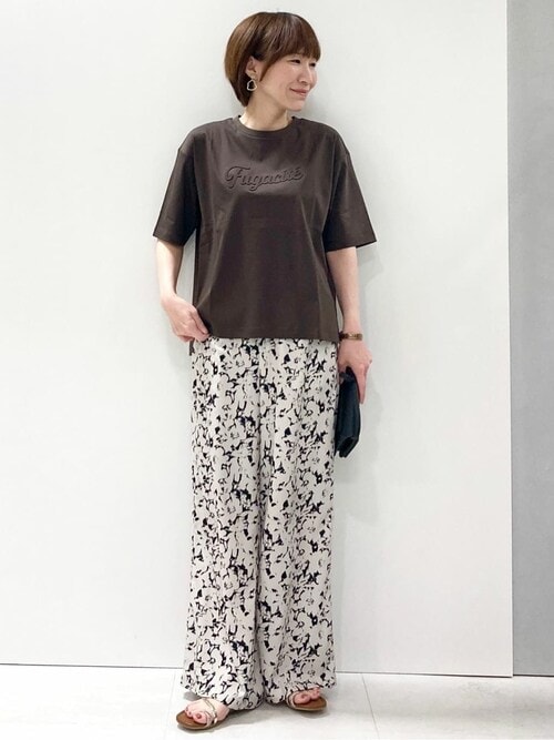 MK MICHEL  / エムケーミッシェルクラン リラックスシルエット ロゴTシャツ/接触冷感/洗える MK MICHEL KLEIN tシャツ リラックスシルエット ロゴTシャツ