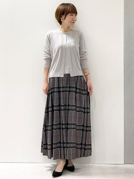 「アイテム（アンサンブル）」を使った、MKミッシェルクランさん（レディース・157cm）の夏コーディネート