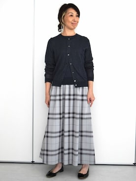 「アイテム（アンサンブル）」を使った、MKミッシェルクランさん（レディース・158cm）の夏コーディネート