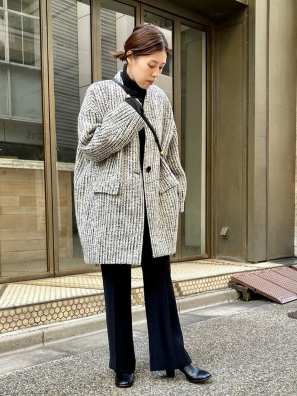 美品　JOURNAL STANDARD L’ESSAGE コクーンコート journal standard L'essage 銀座店スタッフ(journal standard L