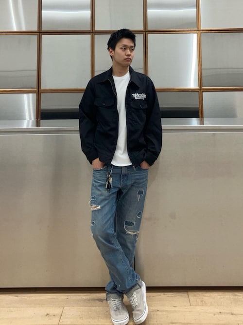 HYSTERIC GLAMOUR ブルゾン アウター SMOKING GIRL ワーク