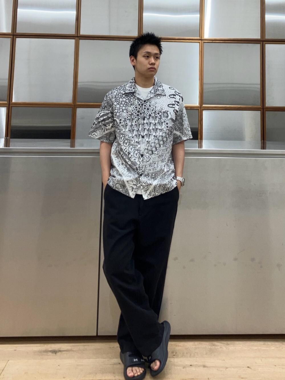 ヒステリックグラマー MANDARA柄 オープンカラーシャツ L HYSTERIC GLAMOUR（ヒステリックグラマー）の「HYS MANDARA柄