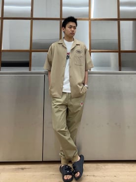 Linさん（メンズ・177cm）の夏コーディネート