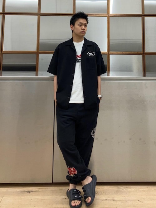 HYSTERIC GLAMOUR（ヒステリックグラマー）の「HELL ON FIRE シャツ