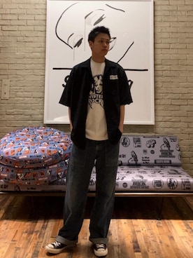 Linさん（メンズ・177cm）の夏コーディネート